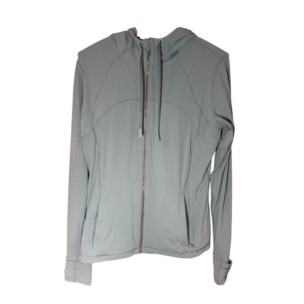 Lululemon Women's Tidewater Teal Hooded Define Jacket - Size 14